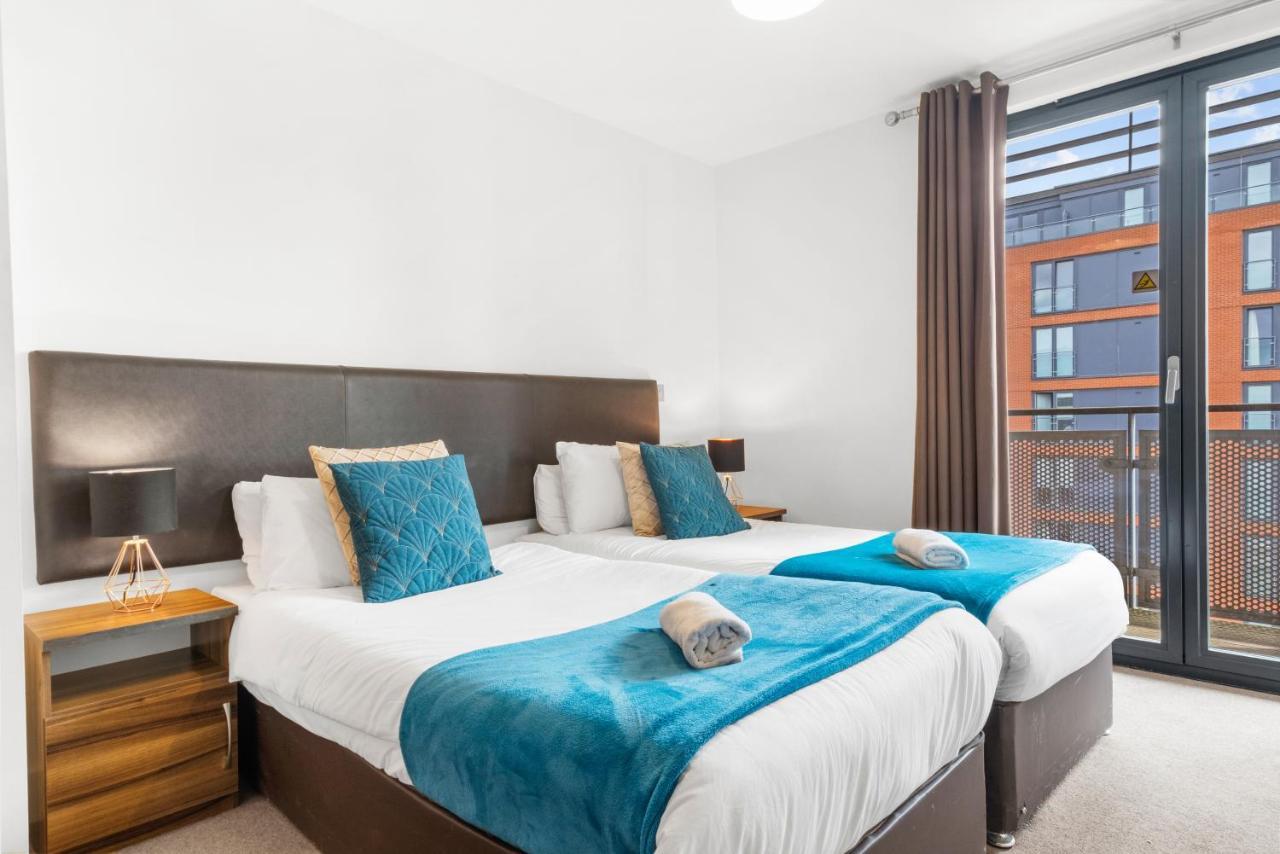 Haus City Centre 2 Bedroom Apartment L Parking L Balcony L Wifi L Smart Tv L Arcadian L China Town Birmingam Exterior foto